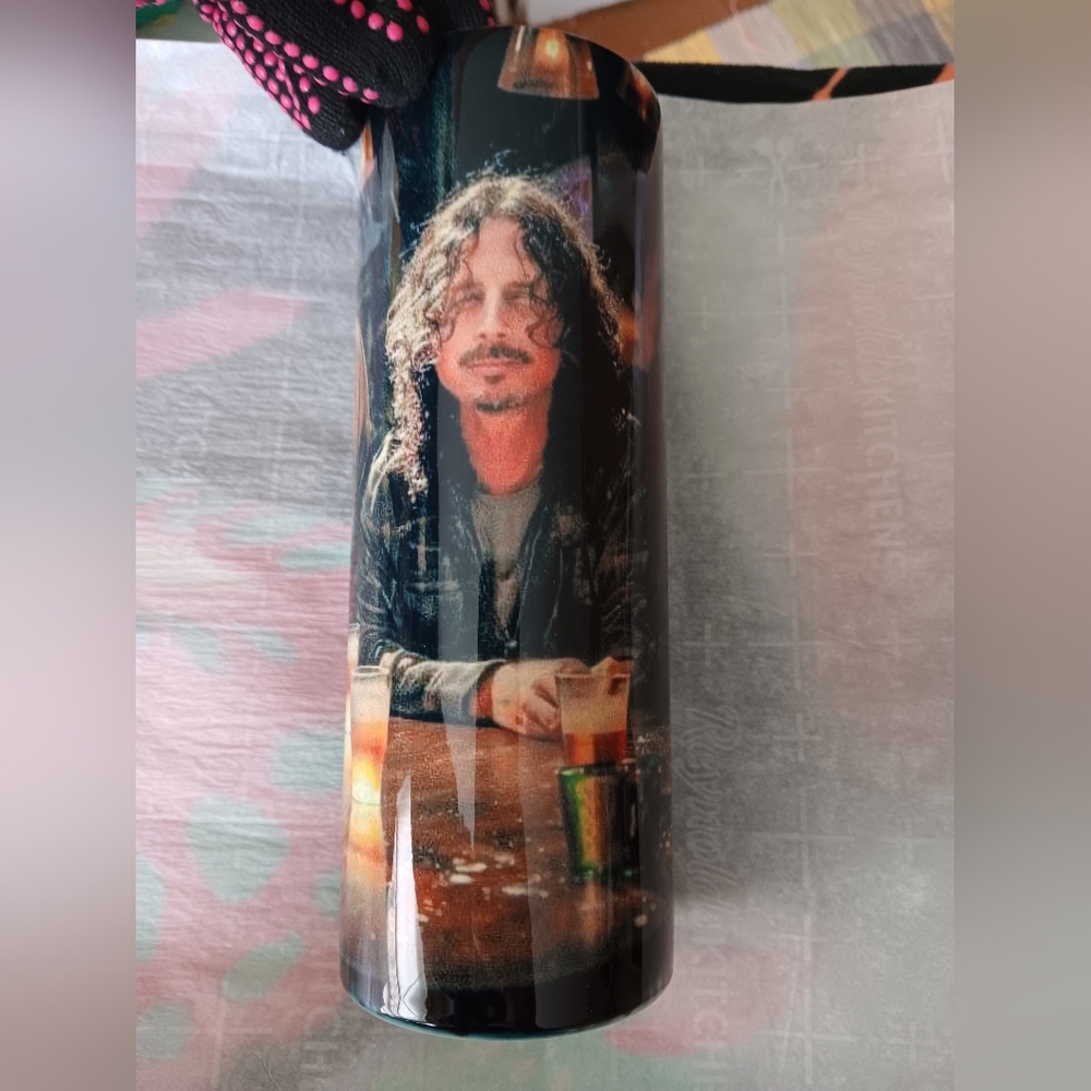 Chris Cornell, Layne Staley,  Kurt Cobain 20oz double wall insulated sublimation